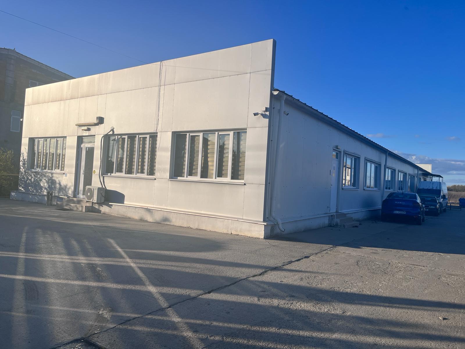 Modern factory - External view